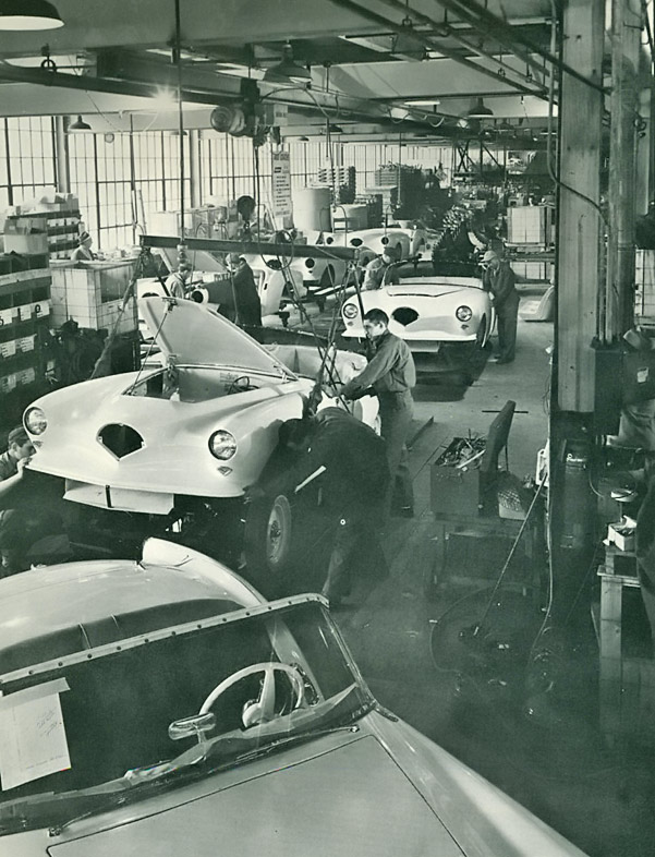 1954 Kaiser Darrin Assembly Line Page 1